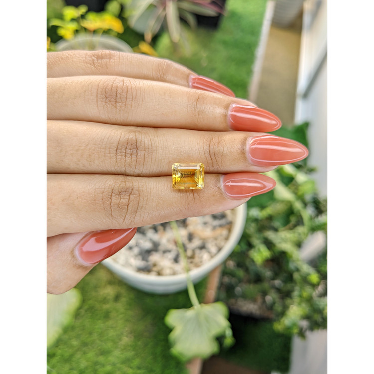 3.89 Ct. Citrine from Brazil