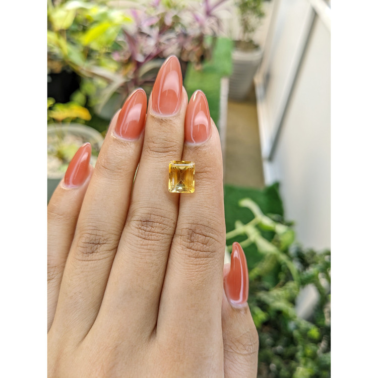 3.89 Ct. Citrine from Brazil