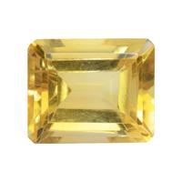 3.61 Ct.Tw. Emerald Cut Citrine