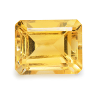 3.90 Ct.Tw. Emerald Cut Citrine