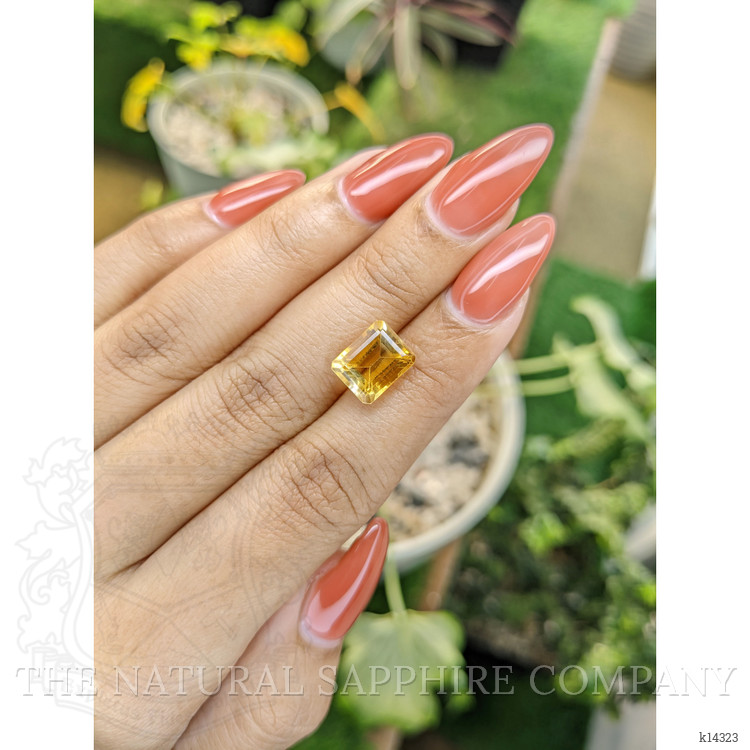 3.90 Ct. Citrine from Brazil