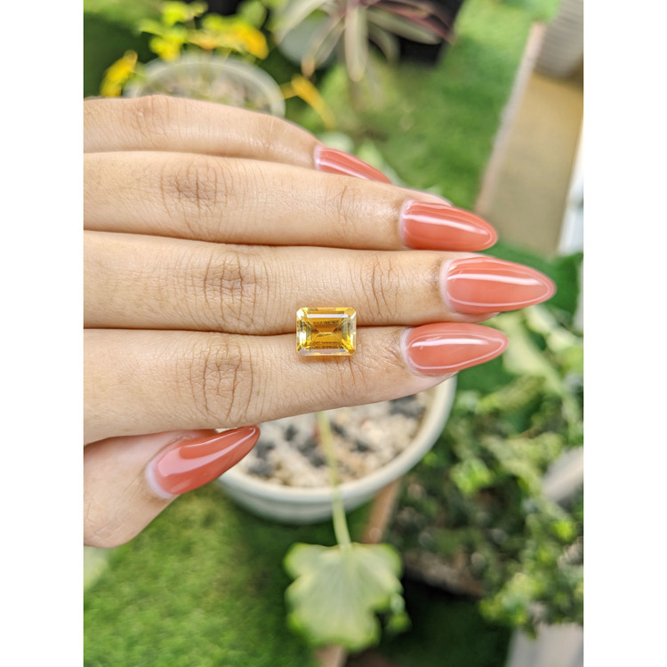 3.90 Ct. Citrine from Brazil