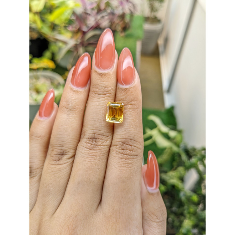 3.90 Ct. Citrine from Brazil