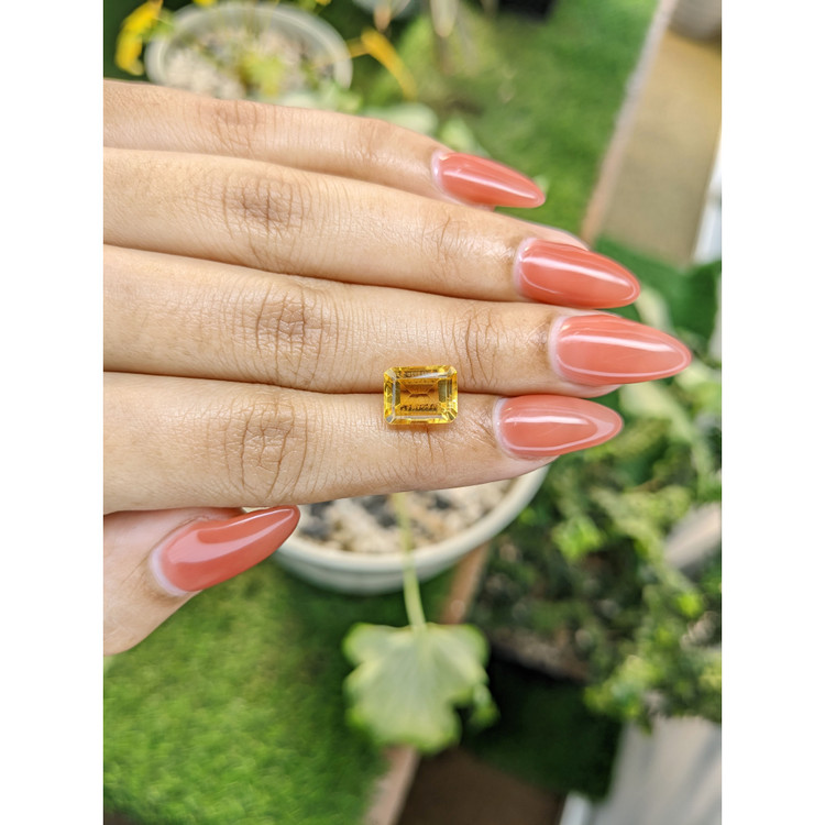 3.38 Ct. Citrine from Brazil