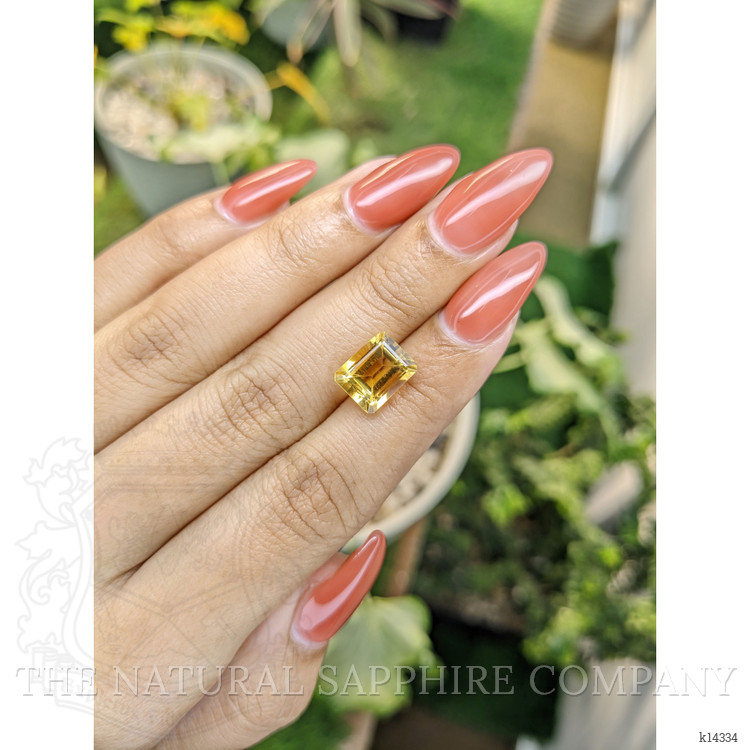 3.59 Ct. Citrine from Brazil