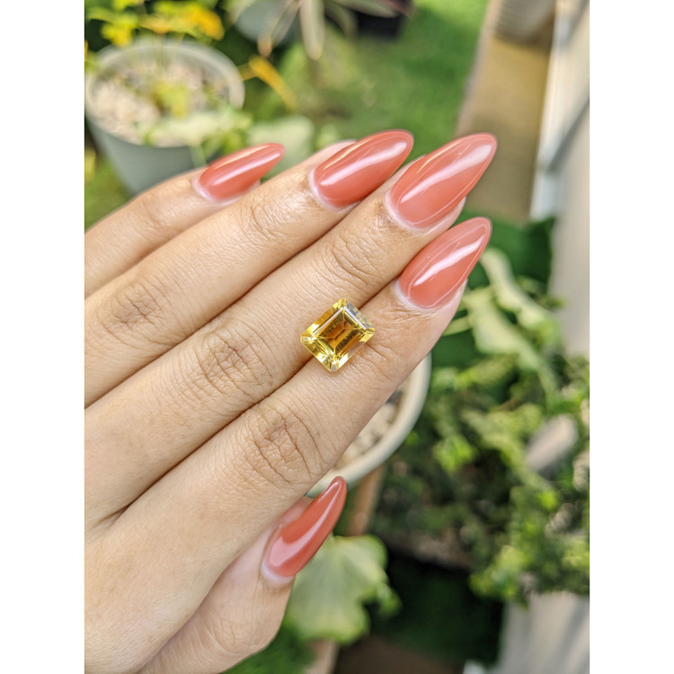 3.59 Ct. Citrine from Brazil