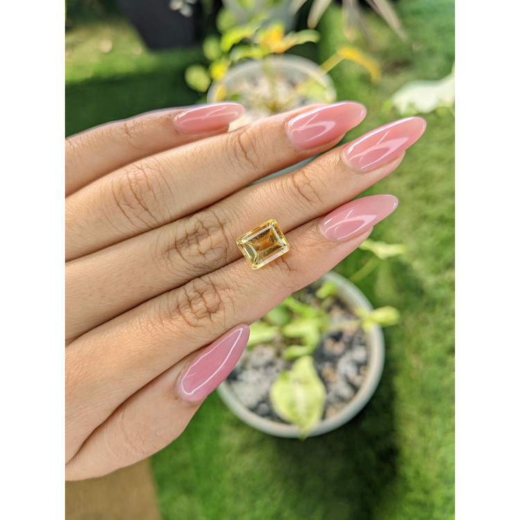 3.68 Ct. Citrine from Brazil