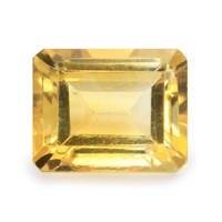 3.64 Ct.Tw. Emerald Cut Citrine