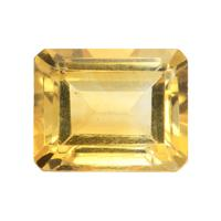3.64 Ct.Tw. Emerald Cut Citrine