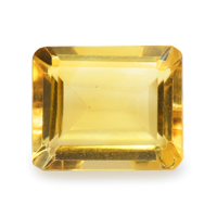 2.97 Ct.Tw. Emerald Cut Citrine