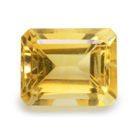3.93 Ct.Tw. Emerald Cut Citrine