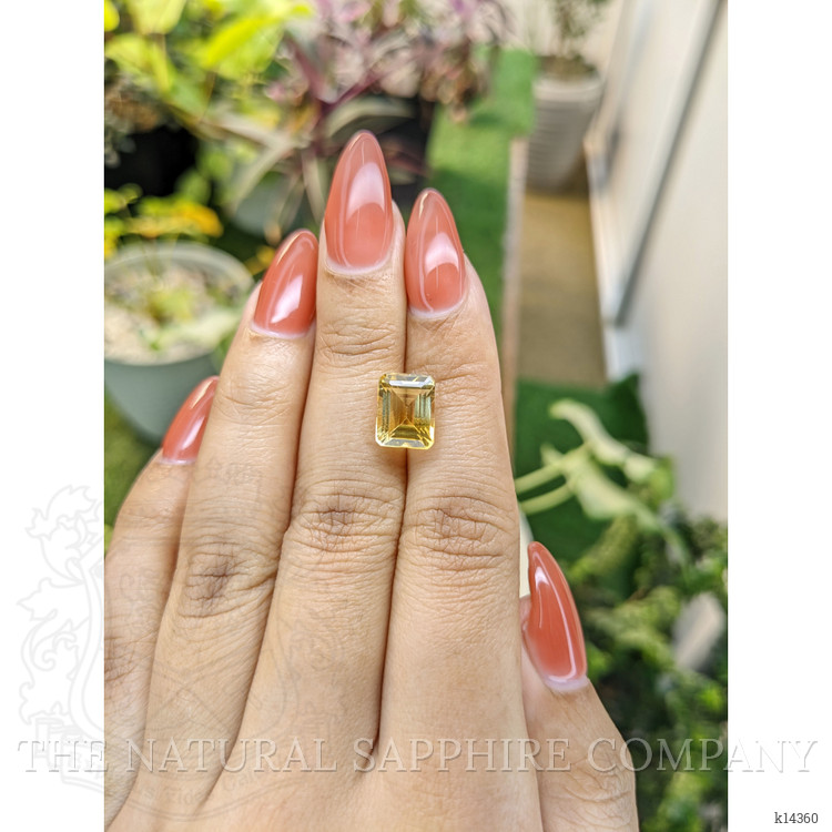 3.85 Ct. Citrine from Brazil