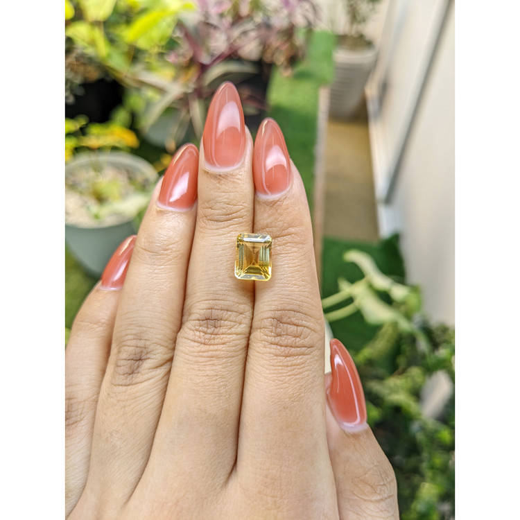 3.85 Ct. Citrine from Brazil