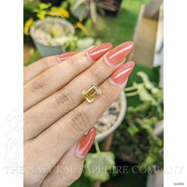 3.85 Ct. Citrine from Brazil