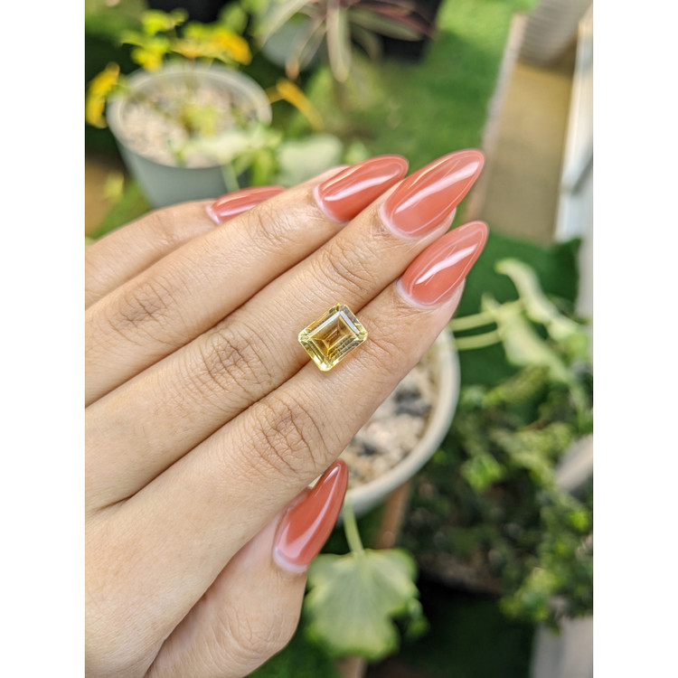 3.85 Ct. Citrine from Brazil