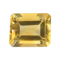 3.10 Ct.Tw. Emerald Cut Citrine
