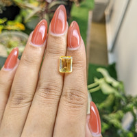 3.13 Ct. Citrine from Brazil Life Style