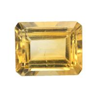 3.54 Ct.Tw. Emerald Cut Citrine