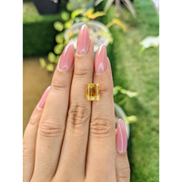 3.84 Ct. Citrine from Brazil Life Style