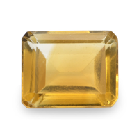 3.60 Ct.Tw. Emerald Cut Citrine