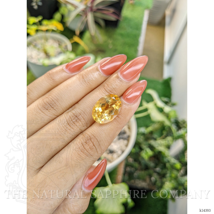 11.77 Ct. Citrine from Brazil