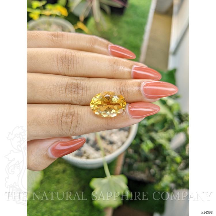 11.77 Ct. Citrine from Brazil