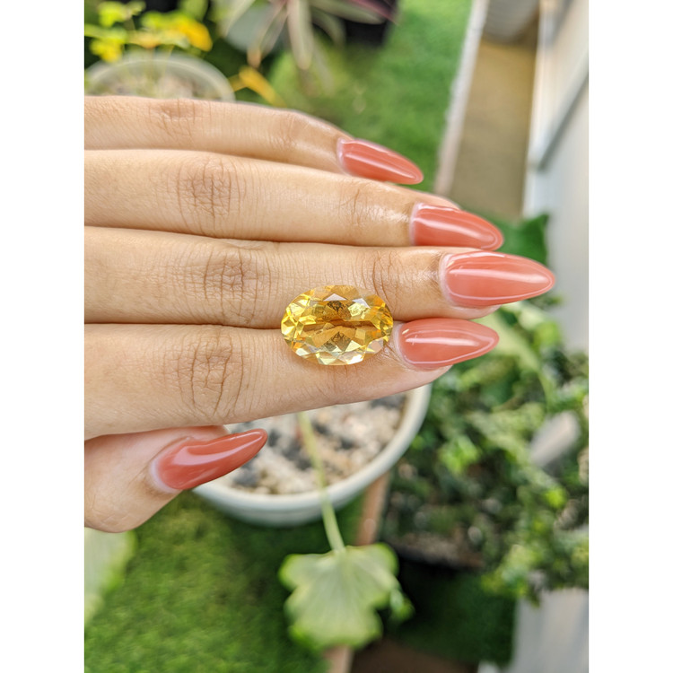 11.77 Ct. Citrine from Brazil
