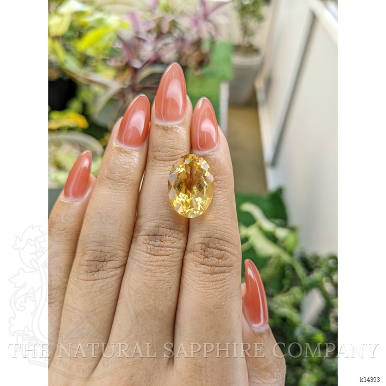 11.77 Ct. Citrine from Brazil