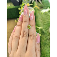 1.35 Ct. Peridot from Pakistan Life Style