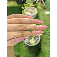 1.23 Ct. Peridot from Pakistan Life Style