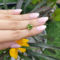 3.57 Ct. Peridot from Tanzania Life Style