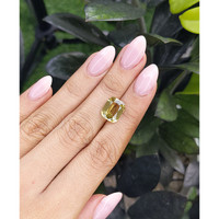 4.40 Ct. Peridot from Tanzania Life Style
