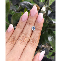 0.87 Ct. Aquamarine from Tanzania Life Style
