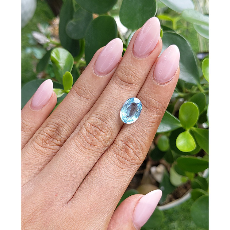 3.35 Ct. Aquamarine from Tanzania