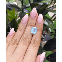 3.88 Ct. Aquamarine from Tanzania Life Style