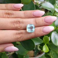 7.22 Ct. Aquamarine from Tanzania Life Style