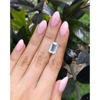4.14 Ct. Aquamarine from Tanzania Life Style