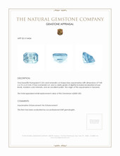 2.50 Ct. Aquamarine from Tanzania Appraisal