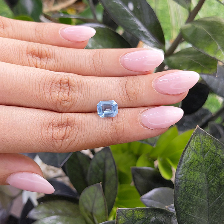 1.62 Ct. Aquamarine from Tanzania