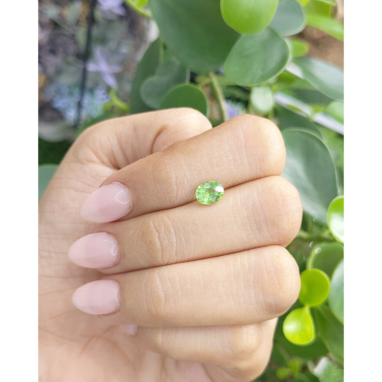 1.21 Ct. Tsavorite Garnet from Tanzania