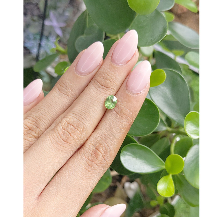 1.21 Ct. Tsavorite Garnet from Tanzania