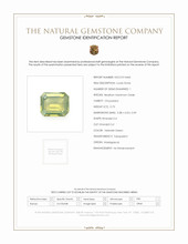 0.73 Ct. Chrysoberyl from Madagascar Scan Report