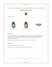 0.75 Ct. Alexandrite from Madagascar Appraisal