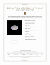 2.31 Ct. Cabochon Crystal/Jelly Opal from Australia Scan Report