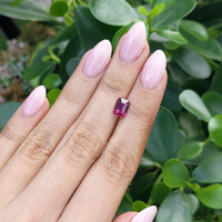 1.89 Ct. Malaya Garnet from Madagascar Life Style