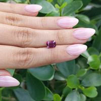 1.89 Ct. Malaya Garnet from Madagascar Life Style