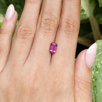 1.70 Ct. Malaya Garnet from Madagascar Life Style