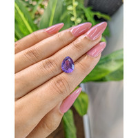 3.14 Ct. Amethyst from Brazil Life Style