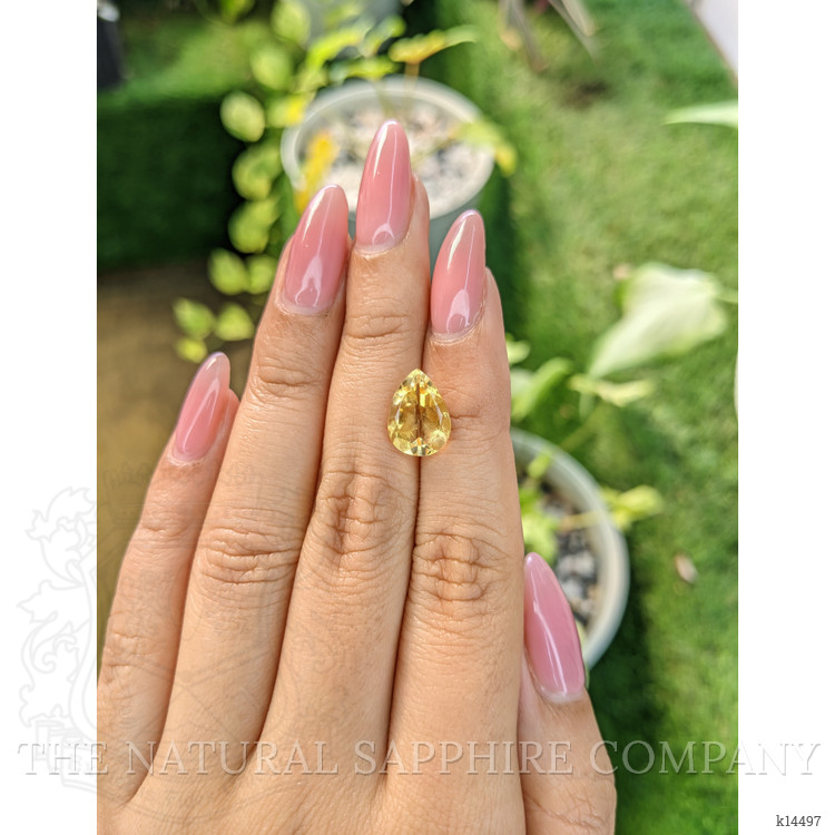 3.22 Ct. Citrine from Ceylon (Sri Lanka)