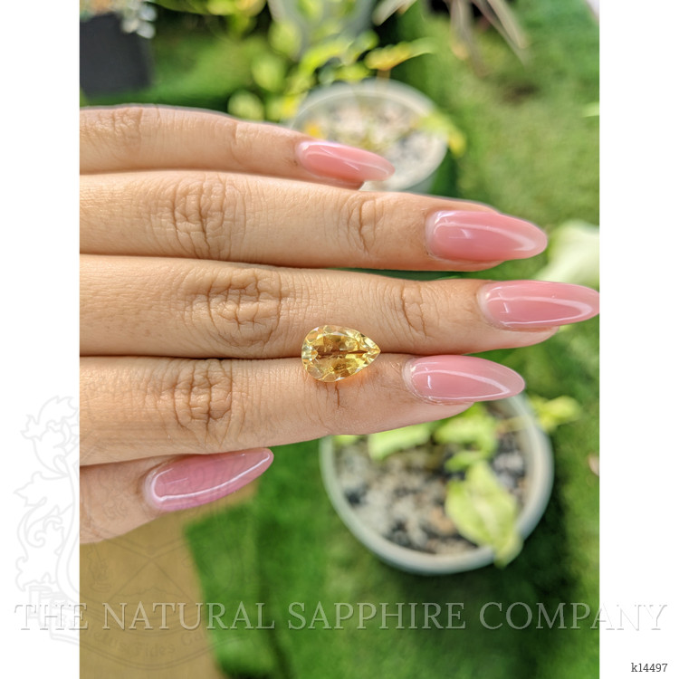 3.22 Ct. Citrine from Ceylon (Sri Lanka)